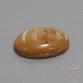 7.89 ct Multicolor Jasper Stone, Natural Jasper in Oval Cabochon Shape for Sale