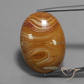 15.20ct Natural Multicolor Jasper, Oval, Opaque