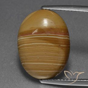 6.73ct Natural Multicolor Jasper, Oval, Opaque