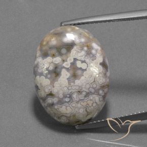19.80ct Natural Multicolor Jasper, Oval, Opaque