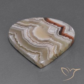39.03 ct Multicolor Jasper Stone, Natural Jasper in Pear Cabochon Shape for Sale