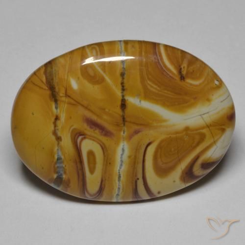 25.23ct Natural Multicolor Jasper, Oval, Opaque