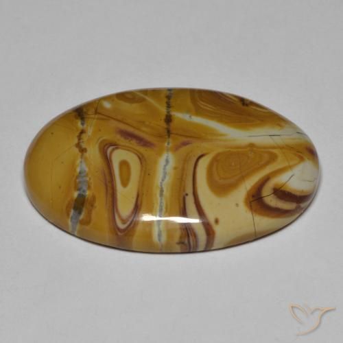 Jasper Gemstone in 30 x 22 mm (calibrated) Size for Sale, Jasper Stone in Multicolor Color
