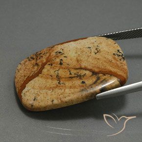 Jasper Gemstone in 32.2 x 23.9 mm Size for Sale, Jasper Stone in Multicolor Color