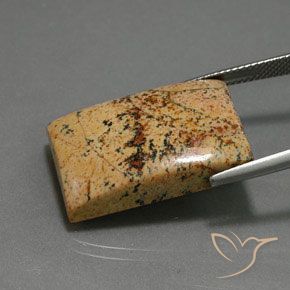 Jasper Gemstone in 24.8 x 16.6 mm Size for Sale, Jasper Stone in Multicolor Color