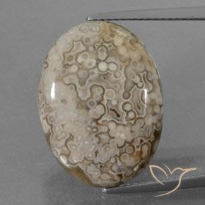 12.43ct Natural Multicolor Jasper, Oval, Opaque