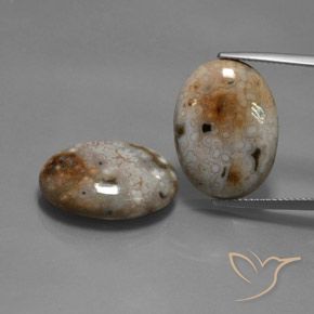 26.60ctw Natural Multicolor Jasper, Oval, Opaque