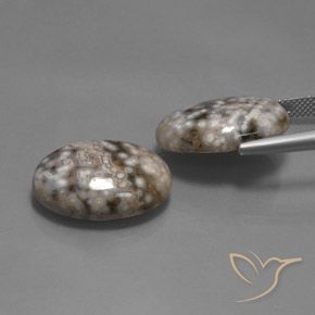 Jasper Gemstones in 20 x 15 mm (calibrated) Size for Sale, Jasper Stones in Multicolor Color