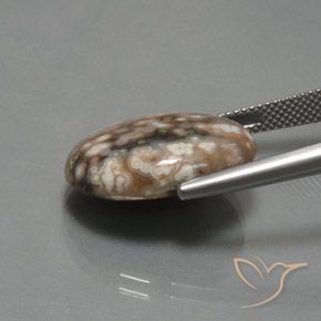 Jasper Gemstone in 20 x 15 mm (calibrated) Size for Sale, Jasper Stone in Multicolor Color