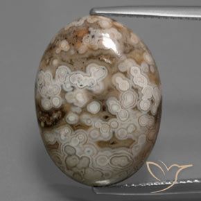 14.70ct Natural Multicolor Jasper, Oval, Opaque
