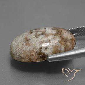 Jasper Gemstone in 20 x 15 mm (calibrated) Size for Sale, Jasper Stone in Multicolor Color