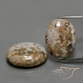 26.33ctw Natural Multicolor Jasper, Oval, Opaque