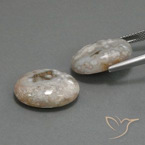 Jasper Gemstones in 18 x 13 mm (calibrated) Size for Sale, Jasper Stones in Multicolor Color