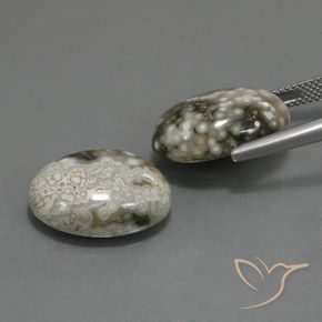 Jasper Gemstones in 18 x 13 mm (calibrated) Size for Sale, Jasper Stones in Multicolor Color