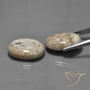 Jasper Gemstones in 20 x 15 mm (calibrated) Size for Sale, Jasper Stones in Multicolor Color