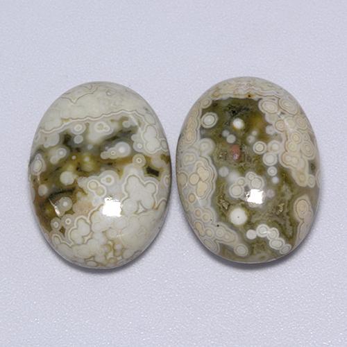 10.9ct Oval Cabochon Multicolor Jasper Gem for sale 10.9ct Oval Cabochon Multicolor Jasper Gem (ID: 371111)