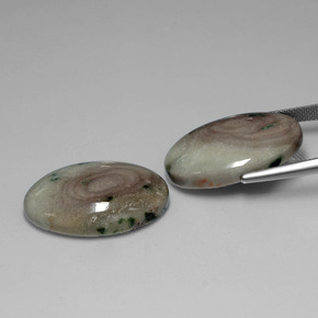 Jasper Gemstones in 25 x 16.6 mm Size for Sale, Jasper Stones in Multicolor Color