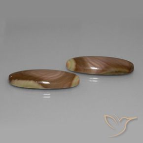 39.05 ctw Multicolor Jasper Stones, Natural Jasper in Oval Cabochon Shape for Sale