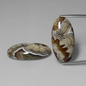 26.15 ct Multicolor Jasper Gemstone, Jasper Gem in Oval Cabochon Shape for Sale.
