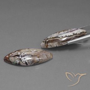 Jasper Gemstones in 29.6 x 13.7 mm Size for Sale, Jasper Stones in Multicolor Color