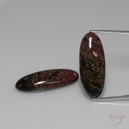 22.83ctw Natural Multicolor Jasper, Oval, Opaque