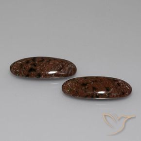 23.31 ctw Multicolor Jasper Stones, Natural Jasper in Oval Cabochon Shape for Sale