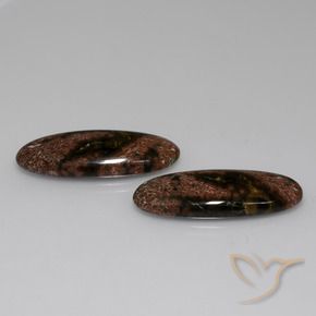 29.01 ctw Multicolor Jasper Stones, Natural Jasper in Oval Cabochon Shape for Sale