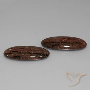 35.24 ctw Multicolor Jasper Stones, Natural Jasper in Oval Cabochon Shape for Sale