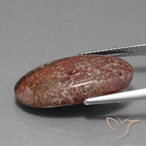 Jasper Gemstone in 22.7 x 12.8 mm Size for Sale, Jasper Stone in Multicolor Color