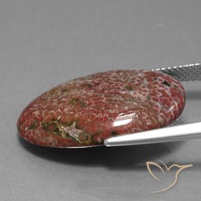 Jasper Gemstone in 23.6 x 14.6 mm Size for Sale, Jasper Stone in Multicolor Color