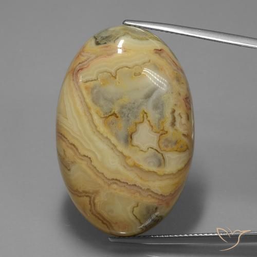 56.29ct Natural Multicolor Jasper, Oval, Opaque, Photo A