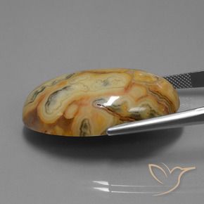 Jasper Gemstone in 35.2 x 23.2 mm Size for Sale, Jasper Stone in Multicolor Color