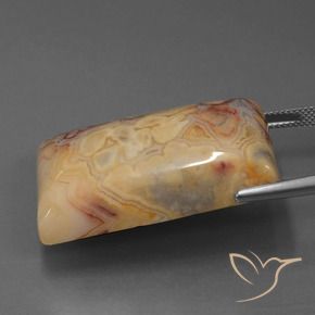 Jasper Gemstone in 35.2 x 23.2 mm Size for Sale, Jasper Stone in Multicolor Color