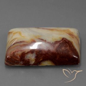 77.71 ct Multicolor Jasper Stone, Natural Jasper in Baguette Cabochon Shape for Sale