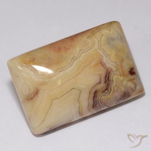 76.14 ct Multicolor Jasper Stone, Natural Jasper in Baguette Cabochon Shape for Sale