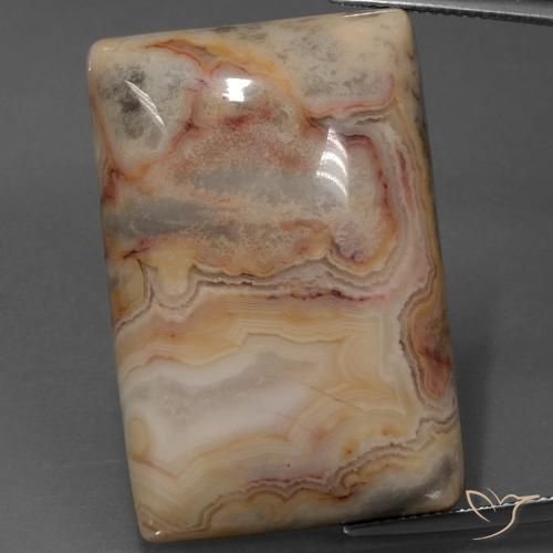 73.08ct Natural Multicolor Jasper, Baguette, Opaque