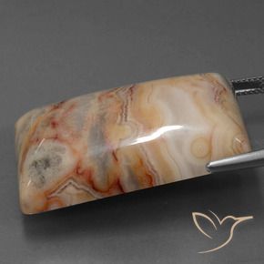 Jasper Gemstone in 35.2 x 23.2 mm Size for Sale, Jasper Stone in Multicolor Color