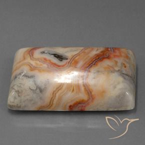 72.94 ct Multicolor Jasper Stone, Natural Jasper in Baguette Cabochon Shape for Sale