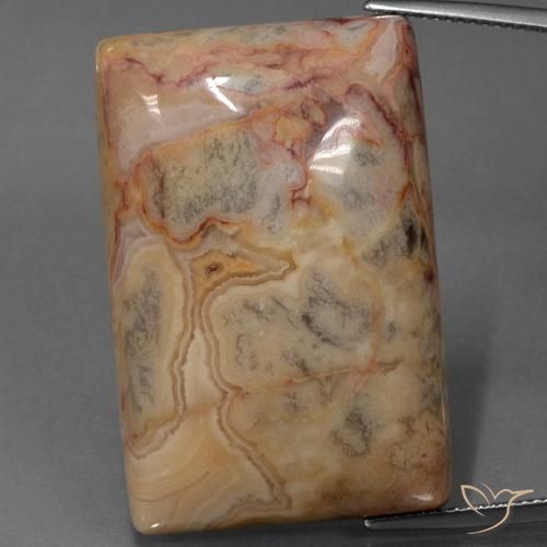 73.47ct Natural Multicolor Jasper, Baguette, Opaque