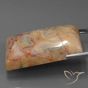 Jasper Gemstone in 35.2 x 23.2 mm Size for Sale, Jasper Stone in Multicolor Color