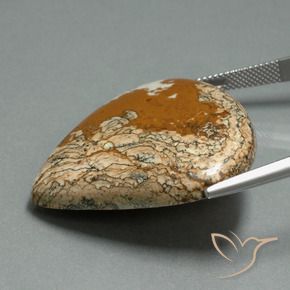 Jasper Gemstone in 34.2 x 33.6 mm Size for Sale, Jasper Stone in Multicolor Color