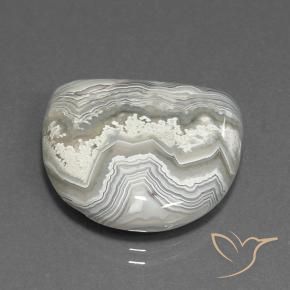 22.52 ct Multicolor Jasper Stone, Natural Jasper in Half Moon Cabochon Shape for Sale