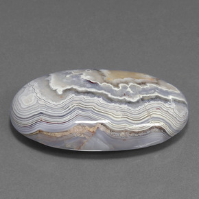 30.23 ct Multicolor Jasper Stone, Natural Jasper in Oval Cabochon Shape for Sale