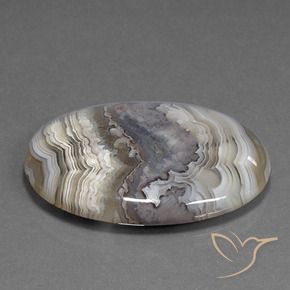29.99 ct Multicolor Jasper Stone, Natural Jasper in Oval Cabochon Shape for Sale