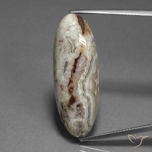 23.27ct Natural Multicolor Jasper, Oval, Opaque