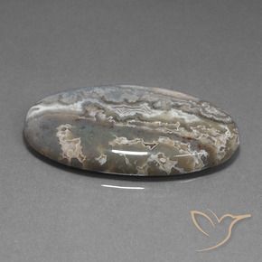 53.45 ct Multicolor Jasper Stone, Natural Jasper in Oval Cabochon Shape for Sale