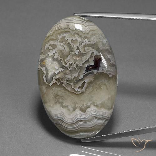 47.98ct Natural Multicolor Jasper, Oval, Opaque