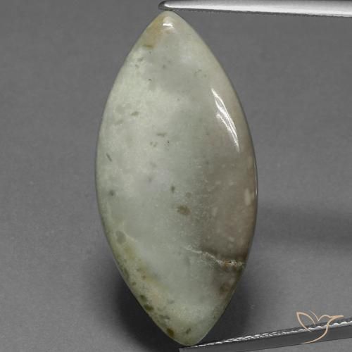 15.30ct Natural Multicolor Jasper, Marquise, Opaque