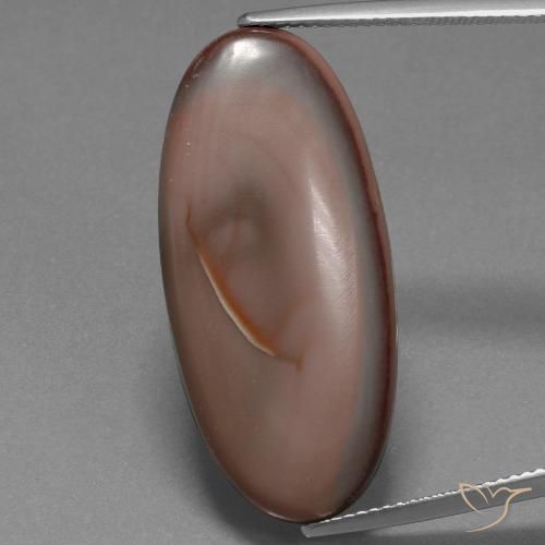 19.40ct Natural Multicolor Jasper, Oval, Opaque