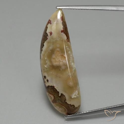 14.43ct Natural Multicolor Jasper, Fancy, Opaque